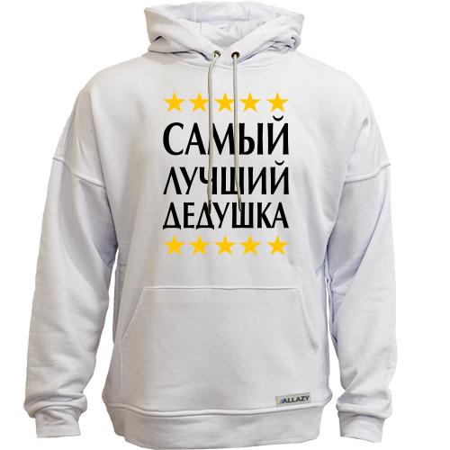 Худи без начісу з написом 