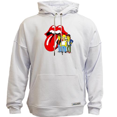 Худи без начеса Rolling Stones (Simpsons)