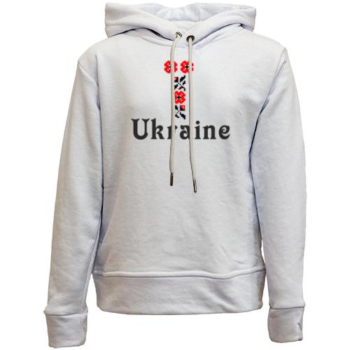 Детский худи без флиса Вышиванка Ukraine