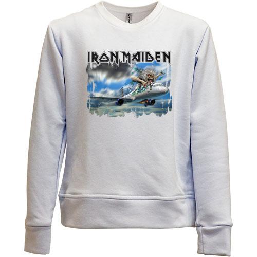 Дитячий світшот без начісу Iron Maiden - Монстр на літаку