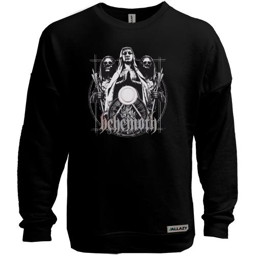 Свитшот без начеса Behemoth (с монахиней)