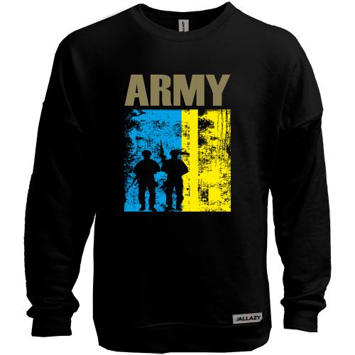 Свитшот без начеса UA ARMY
