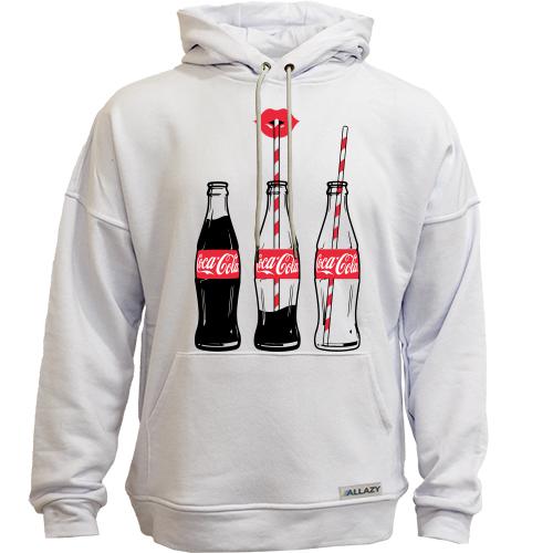 Худи без начісу 3 Coca Cola