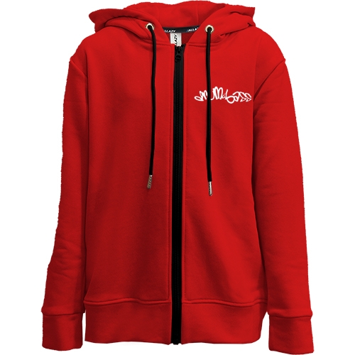 Детская худи  на молнии Drum & Bass