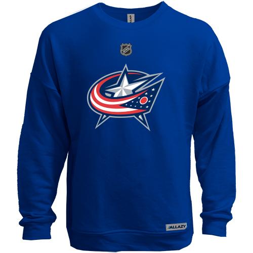 Світшот без начісу Columbus Blue Jacket