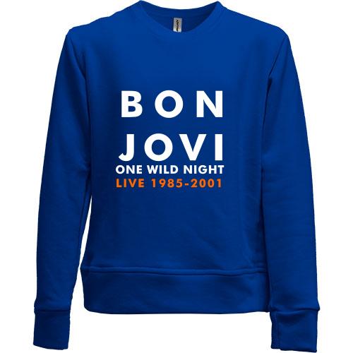 Детский свитшот без начеса Bon Jovi 2
