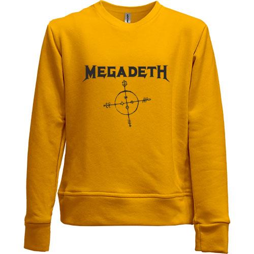 Детский свитшот без начеса Megadeth