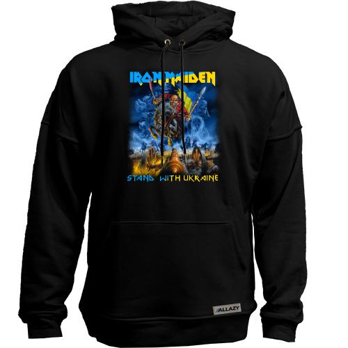 Худи без начісу Iron Maiden - stand with Ukraine