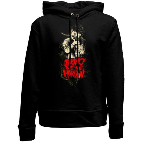 Детский худи без флиса c Bring me the horizon girl (2)