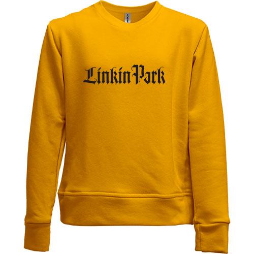 Детский свитшот без начеса Linkin Park (готик)