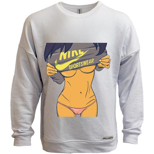 Світшот без начісу Sportwear woman body