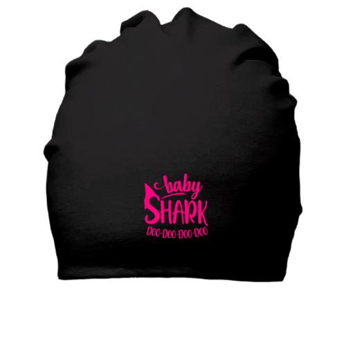 Хлопковая шапка Baby Shark