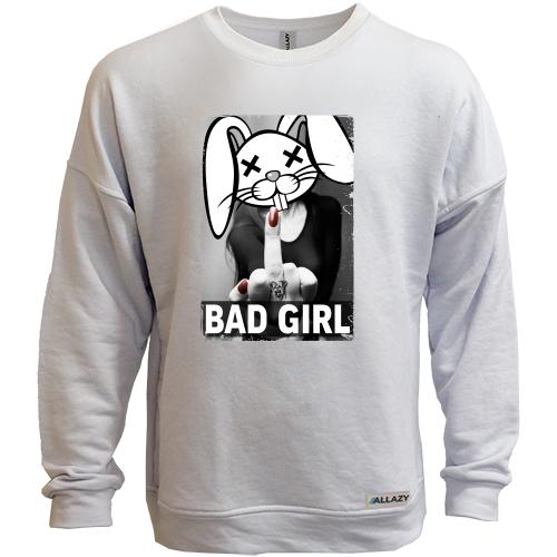 Свитшот без начеса Swag Bad girl