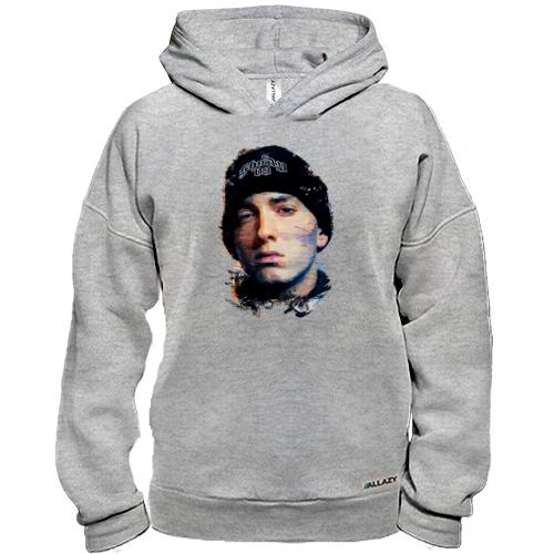 Худи BASE с Eminem в глитчах