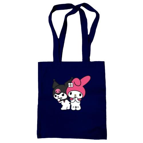 Сумка шопер з Kuromi & My melody