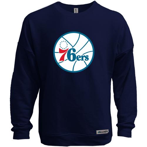 Свитшот без начеса Philadelphia 76ers