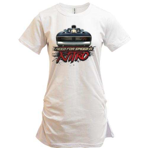 Подовжена футболка Need For Speed Nitro