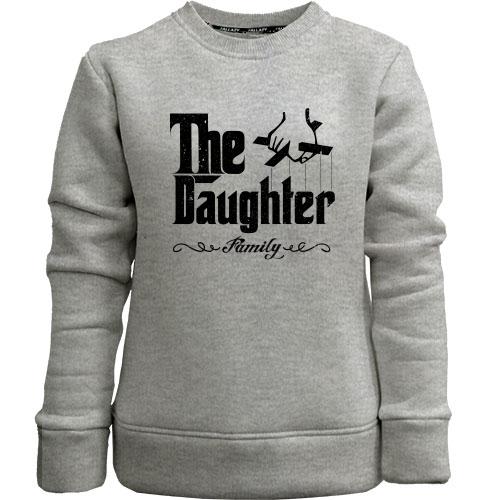 Дитячий світшот без начісу The daughter (family)