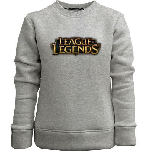 Детский свитшот без начеса League of Legends