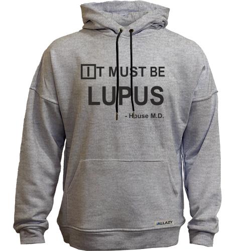 Худи без начісу It must be lupus