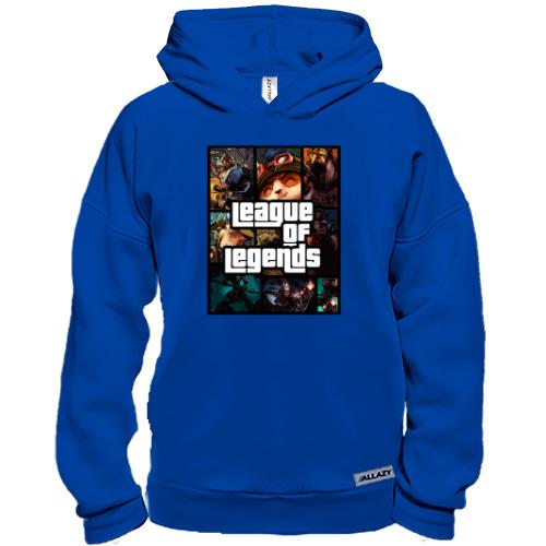 Худи BASE League of Legends в стиле GTA