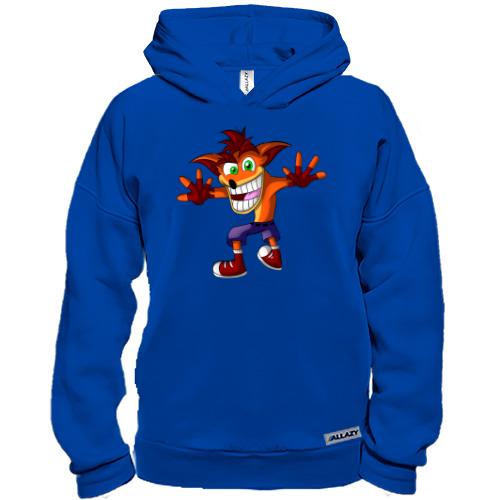Худи BASE с  иллюстрированным Crash Bandicoot