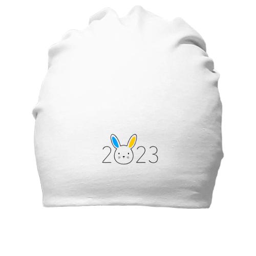 Хлопковая шапка Год Кролика 2023