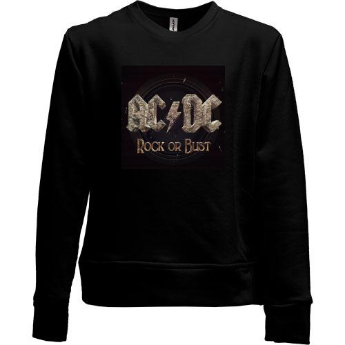 Детский свитшот без начеса AC/DC Rock or Bust