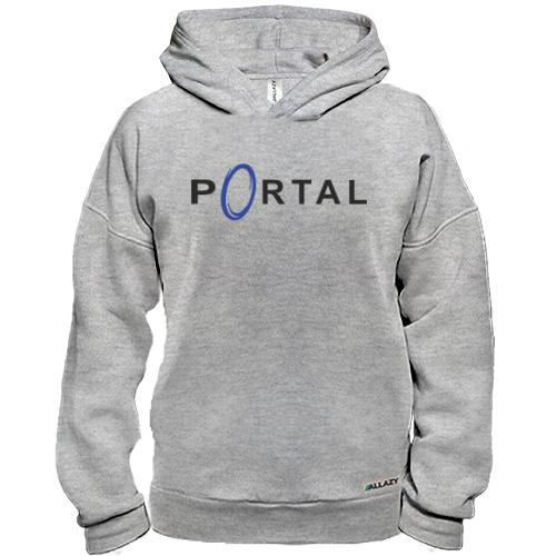 Худи BASE с логотипом игры Portal