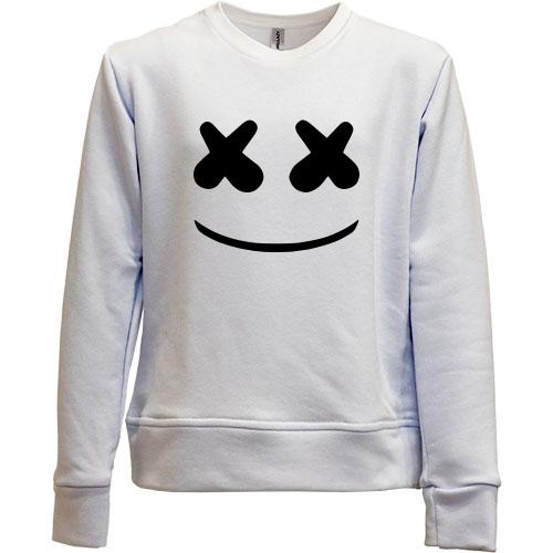 Дитячий світшот без начісу Marshmello