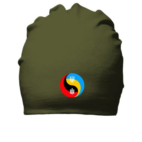 Бавовняна шапка Прапор України «Інь-Янь»