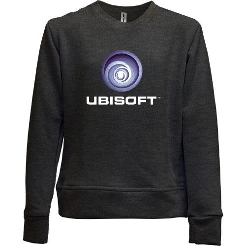 Детский свитшот без начеса с логотипом Ubisoft