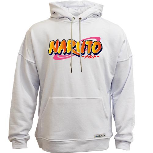 Худи без начісу з лого Naruto