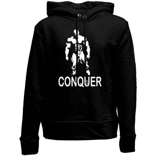 Дитячій худі без флісу Conquer (2)