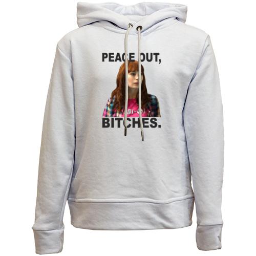 Детский худи без флиса с Чарли - Peace out, bitches