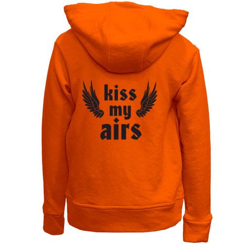 Детский худи без флиса Kiss my airs