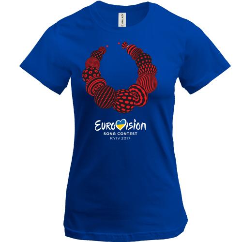 Футболка Eurovision Ukraine (з намистом)