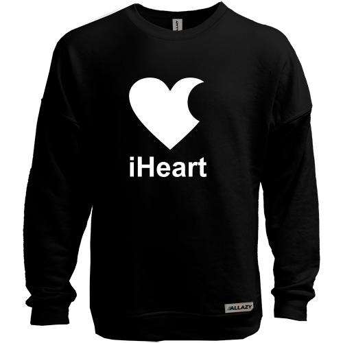 Світшот без начісу iHeart-2