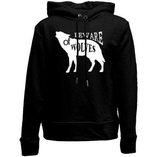 Дитячій худі без флісу beware of wolves