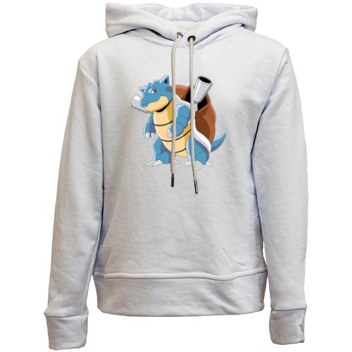 Детский худи без флиса с покемоном Бластойз (Blastoise)