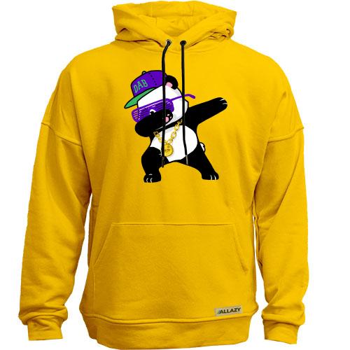 Худи без начеса Dabbing Gangsta Panda