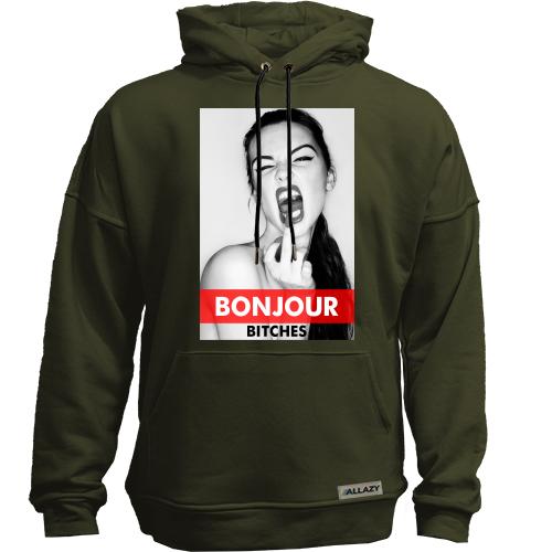 Худи без начеса Bonjour