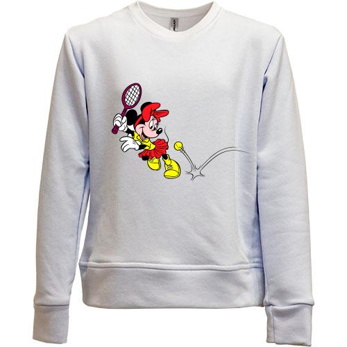 Дитячий світшот без начісу Minnie Mouse теніс
