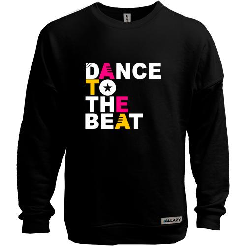 Свитшот без начеса Dance to the beat