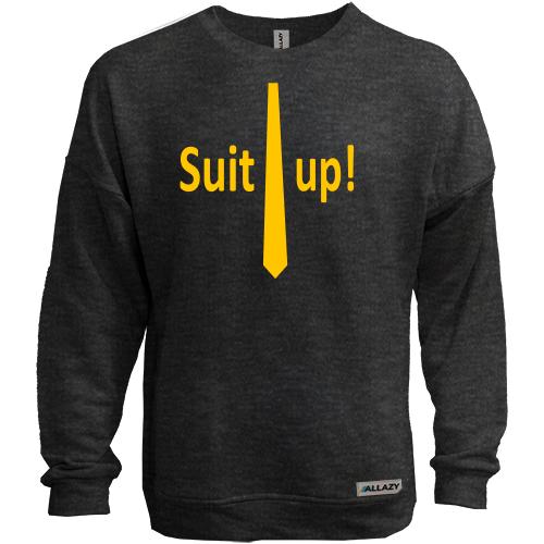 Світшот без начісу suit up