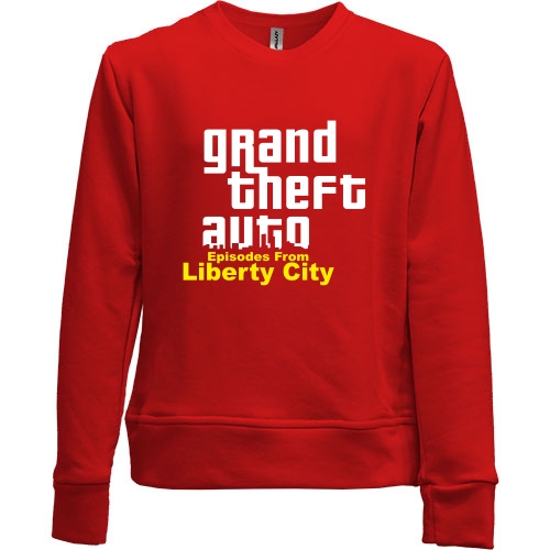 Детский свитшот без начеса Grand Theft Auto Liberty City 2