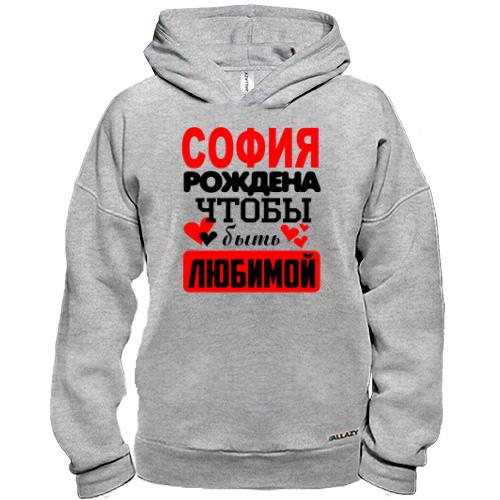 Худи BASE с надписью 