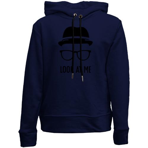 Дитячій худі без флісу з капелюхом і окулярами Look at me