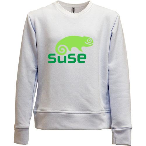 Детский свитшот без начеса suse