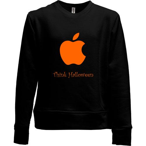 Дитячий світшот без начісу Apple - Think halloween